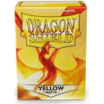 Dragon Shield obaly Dragon Protector Matte Yellow 100 ks