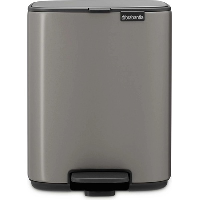 Brabantia Кош за смет Brabantia Bo Pedal 7L, Platinum