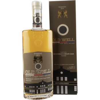 Svach´s Old Well whisky virgin bohemian oak barrel 54,8% 0,5 l (karton)