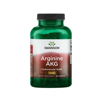 Swanson Arginine AKG 1 g 90 kapslí