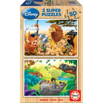 Educa Animal Friends 2 x 50 dílků