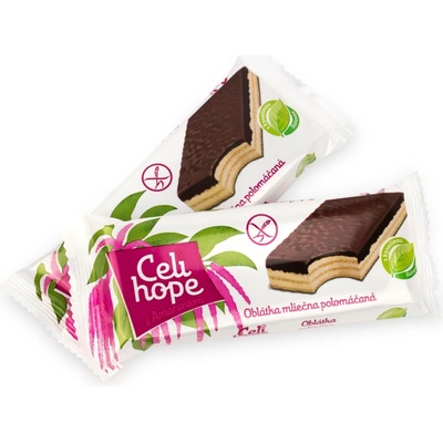 Celi Hope Oplatka mléčná polomáčená bez lepku 35 g – Sleviste.cz