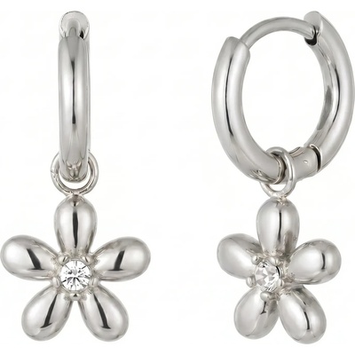 Elanis Jewel Visací náušnice Daisy se zirkonem z chirurgické oceli EJ00863