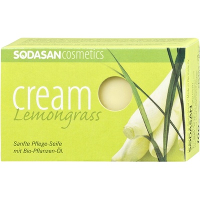 Sodasan toaletné mydlo Cream Citronová tráva 100 g