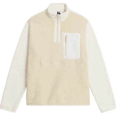 The North Face Мъжки поларен пуловер The North Face Yumiori 1/4 Zip Fleece jumper - Desert Stone / White Dune (005-5404-1512)