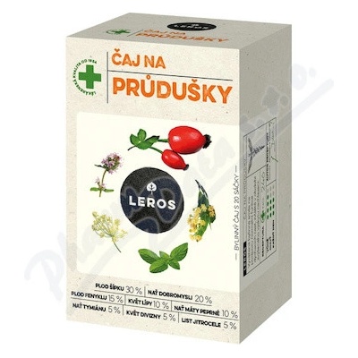 Leros Čaj na průdušky 20 x 1,5 g