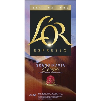 L'OR Scandinavia kapsle kávové 10 ks