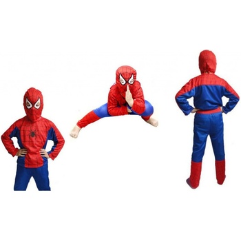 Spiderman 3 dílný set červeno-modrý