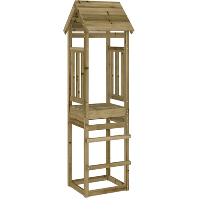 vidaXL Кула за игра 52, 5x46, 5x206, 5 см импрегнирана борова дървесина (826513)