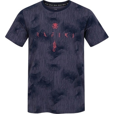 Rafiki Slack Print pánske tričko folkstone gray