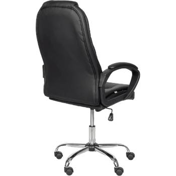 Carmen Президентски офис стол Carmen 6682-1 LUX - черен (3520110)