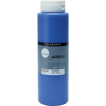 Daler-Rowney Simply АКРИЛНА боя Ultramarine 750 ml 1 бр (126750123)
