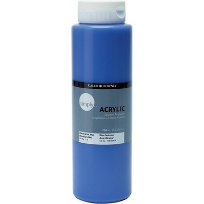 Daler-Rowney Simply АКРИЛНА боя Ultramarine 750 ml 1 бр (126750123)