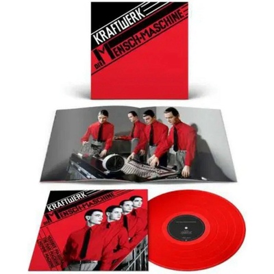 KRAFTWERK - DIE MENSCH-MASCHINE - RED VINYL LP