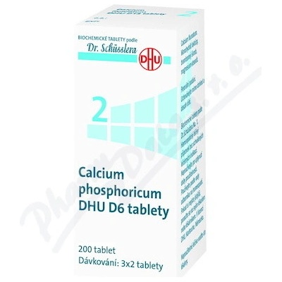 Schüsslerove soli Magnesium phosphoricum DHU D6 200 tabliet