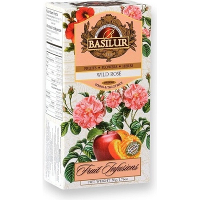 Basilur Wild Rose 25 x 2 g