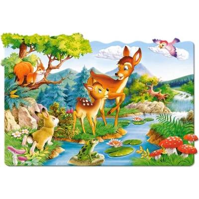 Castorland - Puzzle Little deer - 1 - 39 piese