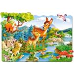 Castorland - Puzzle Little deer - 1 - 39 piese