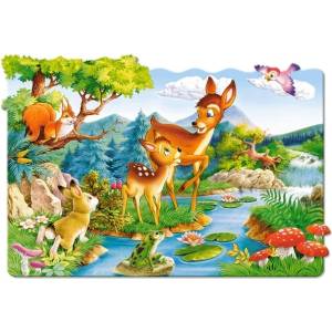 Castorland - Puzzle Little deer - 1 - 39 piese