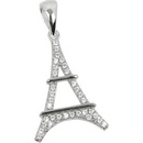 Brilio Silver Stříbrný přívěsek Eiffelova věž 34G3128