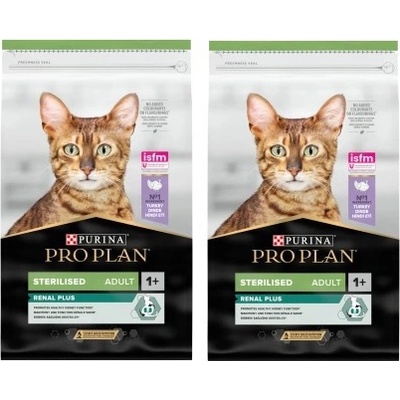 Pro Plan Adult Cat Sterilised Renal Plus morka 2 x 10 kg