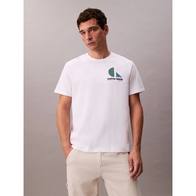 Calvin Klein Jeans Тениска Calvin Klein Jeans Graphic Logo T-Shirt - Brilliant White
