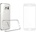 REMAX Стъклен протектор with soft edges + Case, Remax Crystal, for Samsung Galaxy S7, White - 52239 (DE-52239)