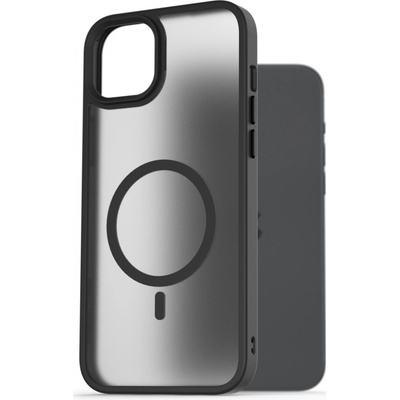 AlzaGuard Matte Case Compatible with MagSafe iPhone 15 Plus čierne