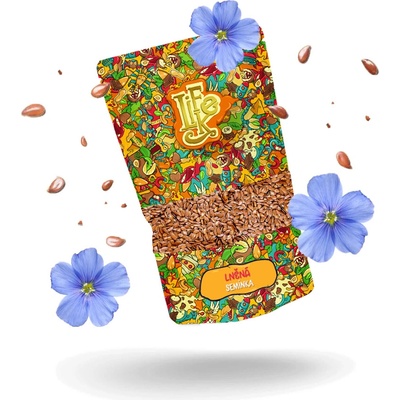 LifeLike Lněná semínka 250 g