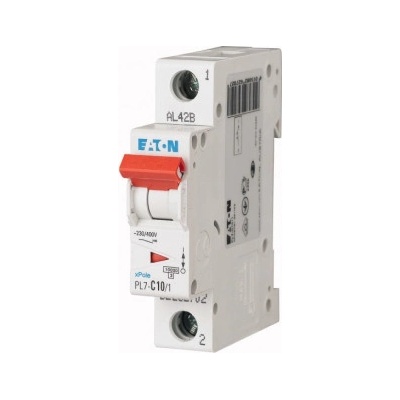 Eaton 1p D 10A 10kA PL7