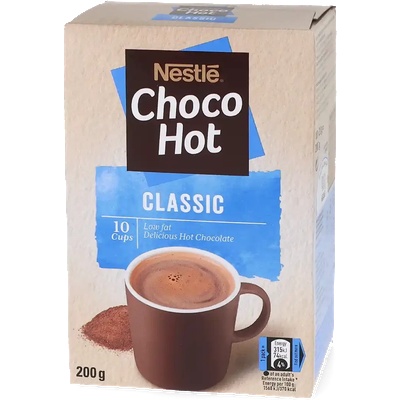Nestlé | Choco hot Classic - 10 стика за приготвяне на горещ шоколад