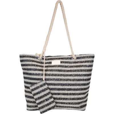 Черна плажна чанта - Evena