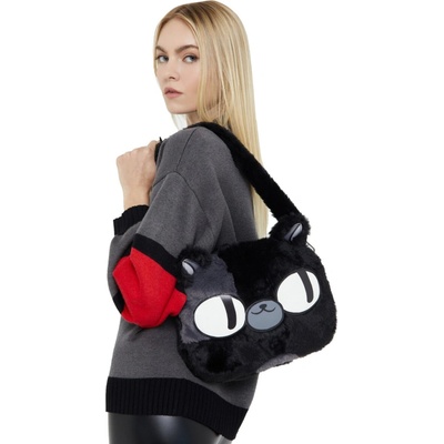 Killstar kabelka taška x ADVENTURE TIME Cake Kitty Black