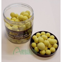 STRATEGY BAITS Plovoucí boilies Fluo Pop-Up 100g 12mm Sweet Scopex Cream