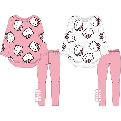 Dievčenské pyžamo Hello Kitty 52042349 ružová