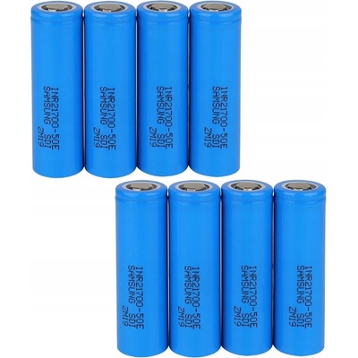 Samsung 5000mAh INR21700-50E 8 ks