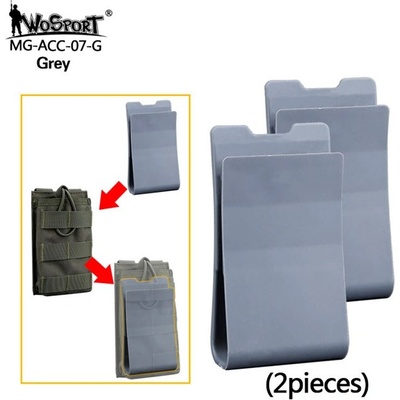 Wosport Plastový insert na zásobník M4, šedý 2KS