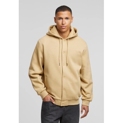 Urban Classics Fluffy Fleece Hoodjacket unionbeige XXLUB-TB7316-03738 - Бял, размер S