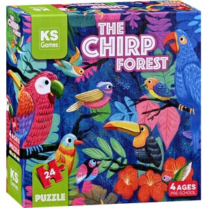 KS Games Пъзел KS Games от 24 части - Чуруликащата гора (PRS32709) - baby