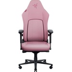 Razer Геймърски стол Razer Iskur V2 NewGen (RZ38-04900900-R3G1), до 136kg, изкуствена кожа, метална рамка, регулируеми подлакътници, регулируема облегалка, лумбална опора, розов (RZ38-04900900-R3G1)