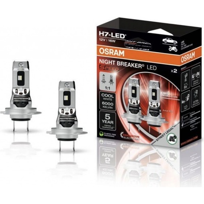 OSRAM NIGHT BREAKER LED SPEED H7, Design 1 : 1, 2 ks 4062172411264