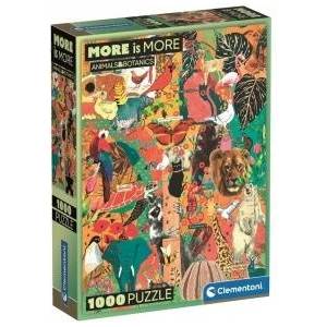 Clementoni Puzzle Compact Animals & Botanics 1000 pieces (37073)