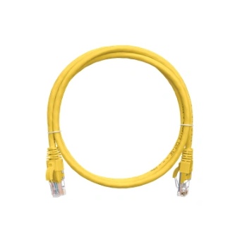 NIKOMAX Patch кабел S/FTP, CAT6a, PVC, 2 m, жълт NMC-PC4SA55B-020-YL (NMC-PC4SA55B-020-YL)