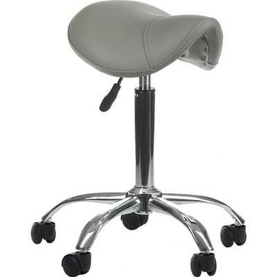 Beauty System kosmetický taburet BD-9909 šedá – Zboží Dáma