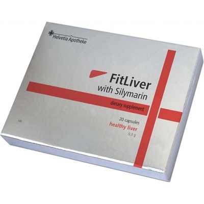 FitLiver with Silymarin Pravidelně 20 tobolek