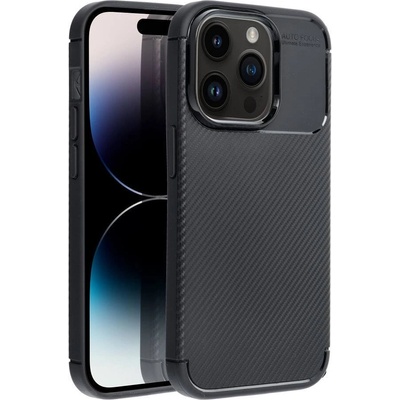 GKK Силиконов Калъф за iPhone 12/Pro, New Carbon Case, Черен (5903396177910)