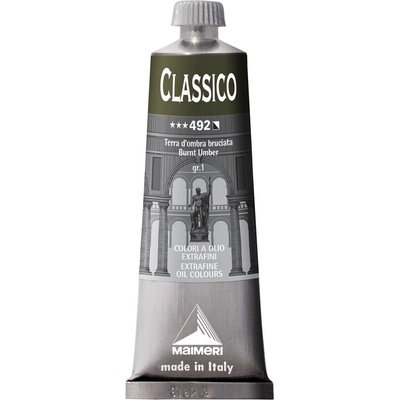 Maimeri Classico Маслена боя Burnt Umber 60 ml 1 бр (M0306492)