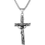 HARAHU Колие Inri - Сребърно KP22839