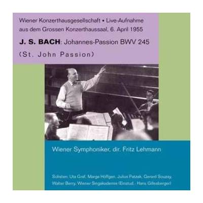 Bach,j.s. Graf Vso Lehmann: St John Passion 2 CD – Hledejceny.cz