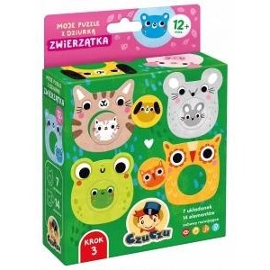 Bright Junior Media Czuczu My puzzle with a hole 12m+ ANIMALS ZA5660